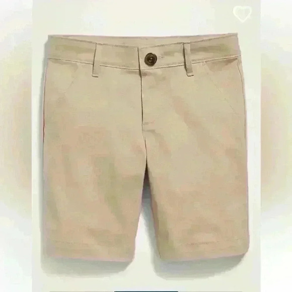 Old Navy Khaki Bermuda Stretch Shorts Girls Size 6 - Picture 4 of 4